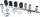 Lagerbolzen Schwinge mit Polyamid Buchsen für Simson S50, S51, S70